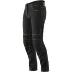 Motosiklet Pantolonu Likralı Esnek Kumaş Korumalı Kevlar Kot Motor Pantolon Jean Siyah - 2XL