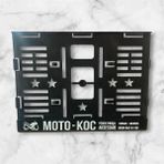 MOTOSİKLET PLAKALIK PLASTİK