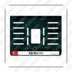 Motosiklet Pleksi Plakalık AB Rh (+)