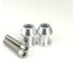 Motosiklet Sehpa Kaldırma Aparatı Takozu 6 Mm Nikel