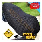 MOTOSİKLET SELE KILIFI FİLE 3D YBR - CUP XL