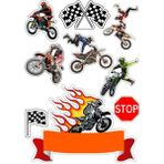 Motosiklet Sticker Telefon Laptop Notebook Tablet Defter Matara Stiker Etiket ST1567