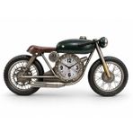 Motosiklet Tasarımlı Metal Duvar Saati Alk5792