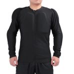 Motosiklet Vücut Koruyucu Ceket, Motosiklet Zırh Gömlek Güçlü Koruma Nefes Alabilir Sweatproof Binme Omuz Göğüs Sırt Dirsek Için Koruyucu Donanım Zırhı (L)