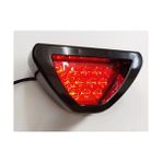 Motospartan Arka Stop Çakarlı 12 Led Kırmızı F1 Tipi