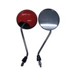 Motospartan Ayna Takımı Kırmızı Kuba Trendy 50cc 8mm