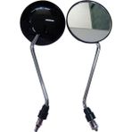 Motospartan Ayna Takımı Siyah Kuba Trendy 50cc 8mm
