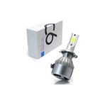 Motospartan Motosiklet LED Far Ampulü Fanlı H4 C6 Spacy KTM-200 Duke YBR125