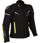 Motospartan Prohel Colombıa M Beden Neon Sarı Motorsiklet Montu 4 Mevsim Kullanıma Uygun
