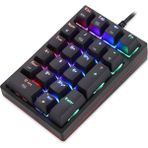 Motospeed K24 Sayısal Mekanik Klavye 21 Tuşlar USB - Siyah