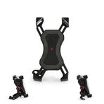 Motowolf Motosiklet Bisiklet Telefon Tutucu Ayna Gidon Bağlantılı SİYAH AYNALI