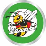 Motozenn Wespa Uyumlu Yuvarlak Logo Damla Stıcker