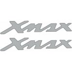 Motozenn Yamaha Xmax Uyumlu Damla Yazı Nıkel 22X4 cm Sticker