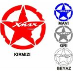Motozenn Yamaha Xmax Uyumlu Yan Stıcker Takım 2 Lı