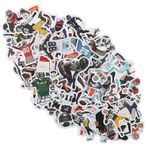Motroce 100 ADET Amerikan Futbolu Çıkartmaları, Vinil Su Geçirmez Spor Çıkartmaları, Rugby Takımı Hayranları, Süper Pazar, Su Şişeleri, Kask, Dizüstü Bilgisayar, Snowboard için Gençler Erkek Çocuk