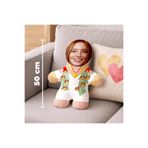 Motto Gift Evlilik Yıldönümü Hediyesi Komik Kişiye Özel Fotoğraflı Gelin Hanım Peluş Oyuncak - 50cm