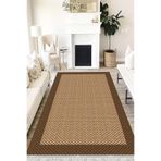 Motto Hali Bambu Dokuserisi Perla Soft Kaymaz Tabanlı Yıkanabilir Antibakteriyel Dijital Baskı Halı Yolluk, DK-5040K-PRL-50X80