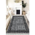 Motto Hali Doku Cotton Şönil Kaymaz Tabanlı Yıkanabilir Antibakteriyel Dijital Baskı Doku Halı Yolluk, DK-5060D-CTN-80X300