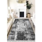 Motto Hali Doku Cotton Şönil Kaymaz Tabanlı Yıkanabilir Antibakteriyel Dijital Baskı Doku Halı Yolluk, DK-5161A-CTN-180X300