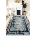 Motto Hali Doku Cotton Şönil Kaymaz Tabanlı Yıkanabilir Antibakteriyel Dijital Baskı Doku Halı Yolluk, DK-5204A-CTN-120X400