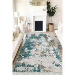 Motto Hali Doku Perla Soft Kaymaz Tabanlı Yıkanabilir Antibakteriyel Dijital Baskı Doku Halı Yolluk, DK-5101D-PRL-80X200