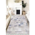 Motto Hali Doku Westa Kaymaz Tabanlı Yıkanabilir Antibakteriyel Dijital Baskı Doku Halı Kilim, DK-5054C-WST-100X200