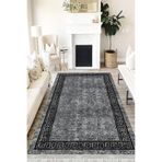 Motto Hali Doku Westa Kaymaz Tabanlı Yıkanabilir Antibakteriyel Dijital Baskı Doku Halı Kilim, DK-5060D-WST-120X350