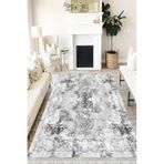 Motto Hali Doku Westa Kaymaz Tabanlı Yıkanabilir Antibakteriyel Dijital Baskı Doku Halı Kilim, DK-5088A-WST-80X350