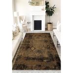 Motto Hali Doku Westa Kaymaz Tabanlı Yıkanabilir Antibakteriyel Dijital Baskı Doku Halı Kilim, DK-5118A-WST-120X300