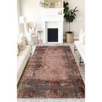Motto Hali Doku Westa Kaymaz Tabanlı Yıkanabilir Antibakteriyel Dijital Baskı Doku Halı Kilim, DK-5118C-WST-160X350