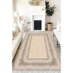 Motto Hali Doku Westa Kaymaz Tabanlı Yıkanabilir Antibakteriyel Dijital Baskı Doku Halı Kilim, DK-5179B-WST-100X300