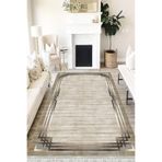 Motto Hali Doku Westa Kaymaz Tabanlı Yıkanabilir Antibakteriyel Dijital Baskı Doku Halı Kilim, DK-5242B-WST-160X300