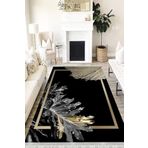 Motto Hali Floral Perla Soft Kaymaz Tabanlı Yıkanabilir Antibakteriyel Dijital Baskı Halı Yolluk, FL-2001A-PRL-80X300