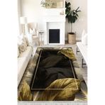 Motto Hali Floral Punto Kaymaz Tabanlı Yıkanabilir Antibakteriyel Dijital Baskı Halı Yolluk, ME-2009A-PNT-80X300