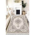 Motto Hali Klasik Perla Soft Kaymaz Tabanlı Yıkanabilir Antibakteriyel Dijital Baskı Klasik Halı Yolluk, KS-3014A-PRL-120X180