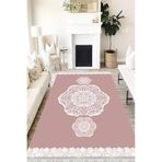 Motto Hali Klasik Perla Soft Kaymaz Tabanlı Yıkanabilir Antibakteriyel Dijital Baskı Klasik Halı Yolluk, KS-3021F-PRL-80X300