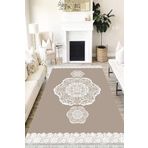 Motto Hali Klasik Perla Soft Kaymaz Tabanlı Yıkanabilir Antibakteriyel Dijital Baskı Klasik Halı Yolluk, KS-3021G-PRL-160X230