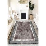 Motto Hali Klasik Perla Soft Kaymaz Tabanlı Yıkanabilir Antibakteriyel Dijital Baskı Klasik Halı Yolluk, KS-3097D-PRL-80X300