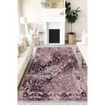 Motto Hali Klasik Punto Kaymaz Dot Tabanlı Yıkanabilir Antibakteriyel Dijital Baskı Klasik Halı Yolluk, KS-3083A-PNT-160X230