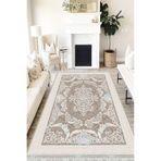 Motto Hali Klasik Westa Kaymaz Tabanlı Yıkanabilir Antibakteriyel Dijital Baskı Klasik Halı Kilim, KS-3006D-WST-80X200