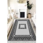 Motto Hali Klasik Westa Kaymaz Tabanlı Yıkanabilir Antibakteriyel Dijital Baskı Klasik Halı Kilim, KS-3084A-WST-100X400