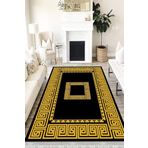Motto Hali Klasik Westa Kaymaz Tabanlı Yıkanabilir Antibakteriyel Dijital Baskı Klasik Halı Kilim, KS-3084C-WST-100X400