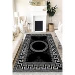 Motto Hali Klasik Westa Kaymaz Tabanlı Yıkanabilir Antibakteriyel Dijital Baskı Klasik Halı Kilim, KS-3085A-WST-80X150