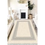 Motto Hali Klasik Westa Kaymaz Tabanlı Yıkanabilir Antibakteriyel Dijital Baskı Klasik Halı Kilim, KS-3096B-WST-180X300