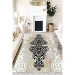 Motto Hali Klasik Westa Kaymaz Tabanlı Yıkanabilir Antibakteriyel Dijital Baskı Klasik Halı Kilim, KS-3099A-WST-80X150