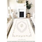 Motto Hali Klasik Westa Kaymaz Tabanlı Yıkanabilir Antibakteriyel Dijital Baskı Klasik Halı Kilim, MH-3003D-WST-80X400