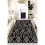 Motto Hali Modern Cotton Şönil Kaymaz Tabanlı Yıkanabilir Antibakteriyel Dijital Baskı Modern Halı Yolluk, MD-0005A-CTN-80X200