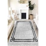 Motto Hali Modern Cotton Şönil Kaymaz Tabanlı Yıkanabilir Antibakteriyel Dijital Baskı Modern Halı Yolluk, MD-0063A-CTN-120X180