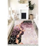 Motto Hali Modern Eko Punto Kaymaz Tabanlı Yıkanabilir Antibakteriyel Dijital Baskı Modern Halı Yolluk, MD-0033N-EKOPNT-180X350