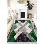 Motto Hali Modern Eko Punto Kaymaz Tabanlı Yıkanabilir Antibakteriyel Dijital Baskı Modern Halı Yolluk, MD-0037C-EKOPNT-80X300
